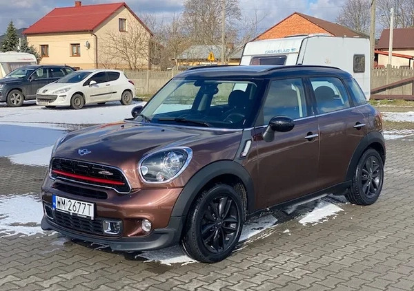 MINI Countryman cena 44900 przebieg: 75848, rok produkcji 2014 z Wałcz małe 121